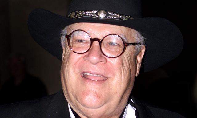 Actor and honoree David Huddleston arrives at the Golden Boot Awards in Beverly Hills