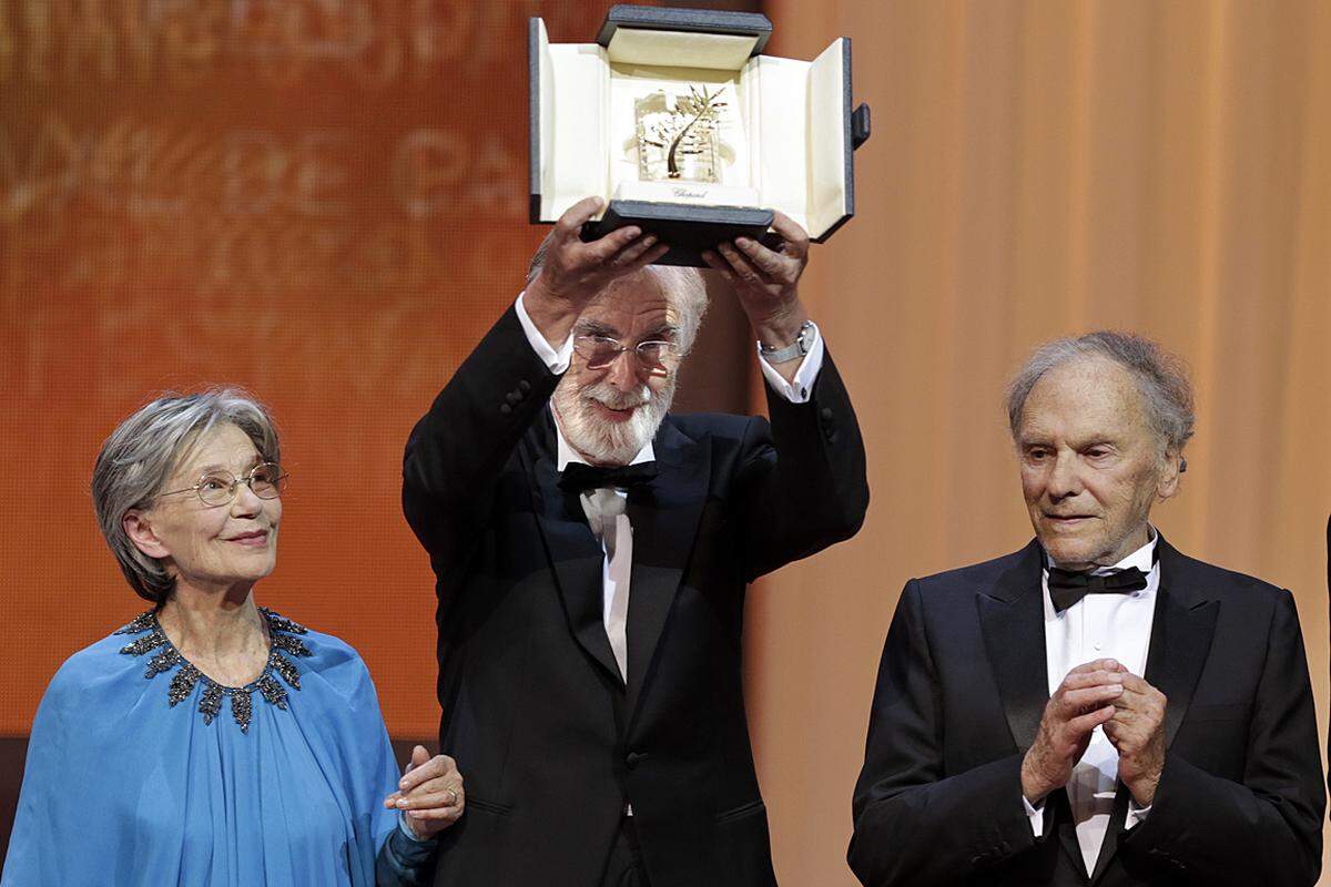 Michael Haneke wurde für "Amour" vielfach ausgezeichnet. Auch bei der Oscar-Verleihung wurde das Sterbedrama fünffach nominiert. Am Ende bekam Haneke den Oscar für den Besten Fremdsprachigen Film.