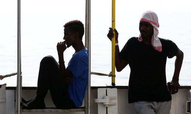 Mehr als zwei Drittel der Geretteten stammen laut MSF aus Somalia und Eritrea.