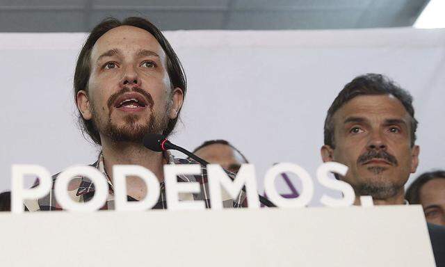 Pablo Iglesias von Podemos