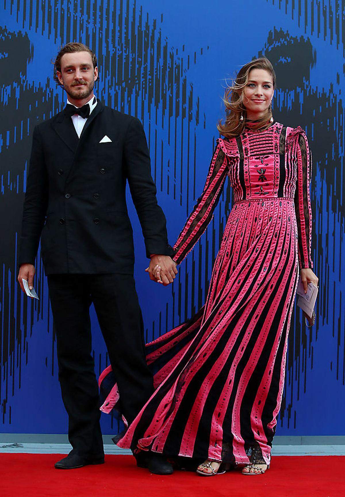 ...und Beatrice Borromeo. Die Journalistin ist mit Pierre Casiraghi (im Bild) verheiratet und selbst Mitglied eines alten italienischen Adelsgeschlechts.