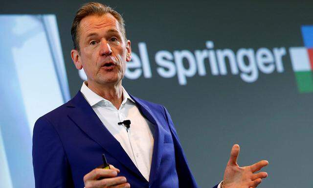 Axel Springer-Chef Mathias Döpfner  holt Finanzinvestor KKR an Bord