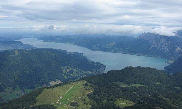 Der Attersee im Salzkammergut