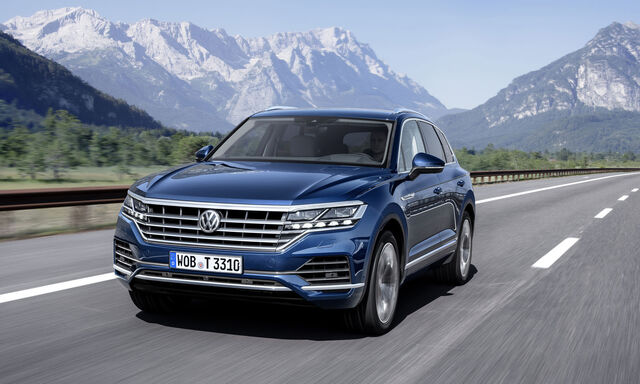 Massen-Ansturm: VW Touareg in neuer Schale.