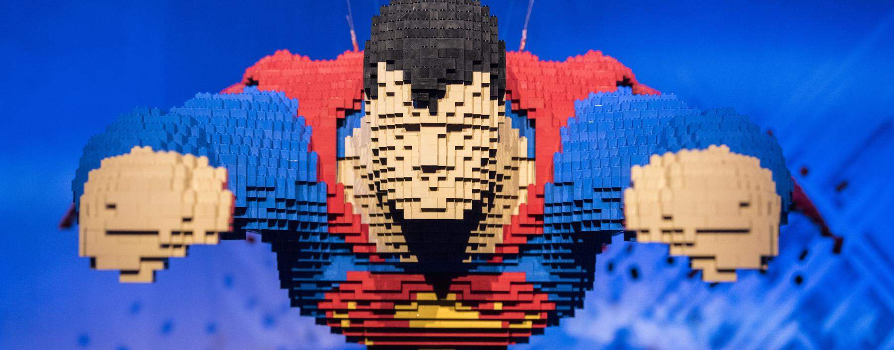 LEGO-SONDERAUSSTELLUNG ´THE ART OF THE BRICK: DC SUPER HEROES´ SUPERMAN