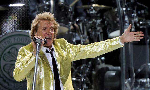 KONZERT 'ROD STEWART' IN DER WIENER STADTHALLE.