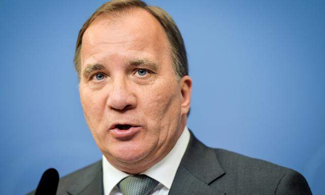 Schwedens Premier, Stefan Löfven.