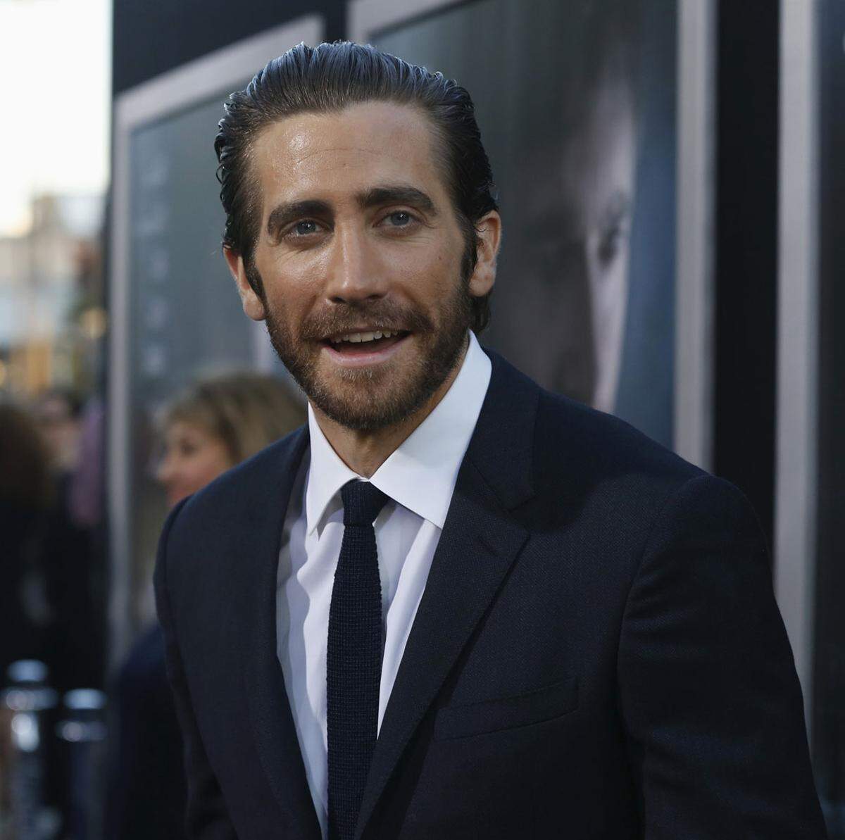 Jake Gyllenhaal  gehört ebenso zur Riege der prominenten Bartträger wie ...
