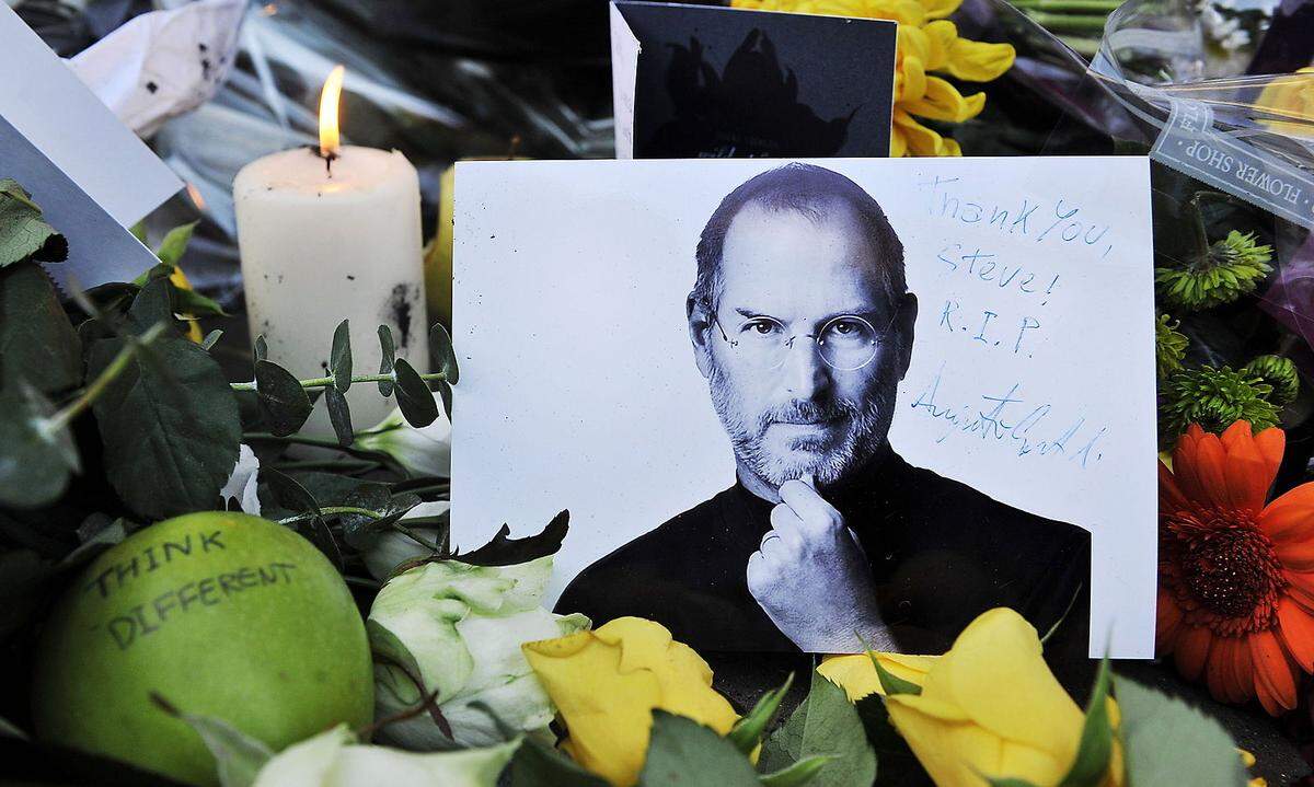 Steve Jobs. Mit 30 unehrenhaft aus der eigenen Firma entlassen.