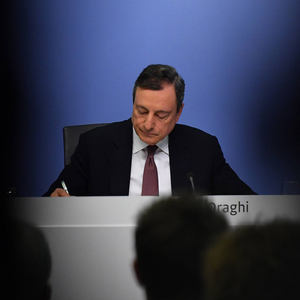 190307 FRANKFURT March 7 2019 Xinhua European Central Bank ECB President Mario Draghi