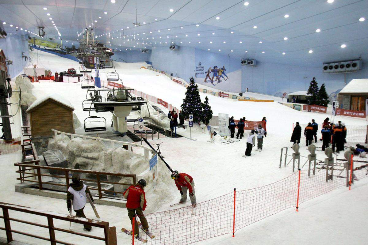 Vor Jahren war die Skihalle in Dubai noch ein Aufreger.