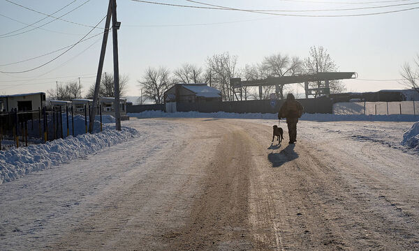 Die Patrouillen entlang der russisch-ukrainischen Grenze sind in Alarmbereitschaft.