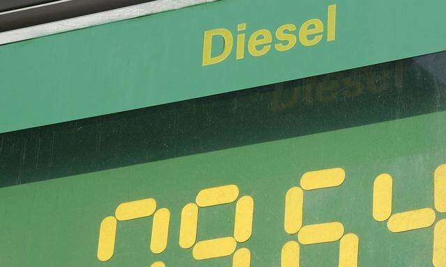 Tankstelle Dieselpreis