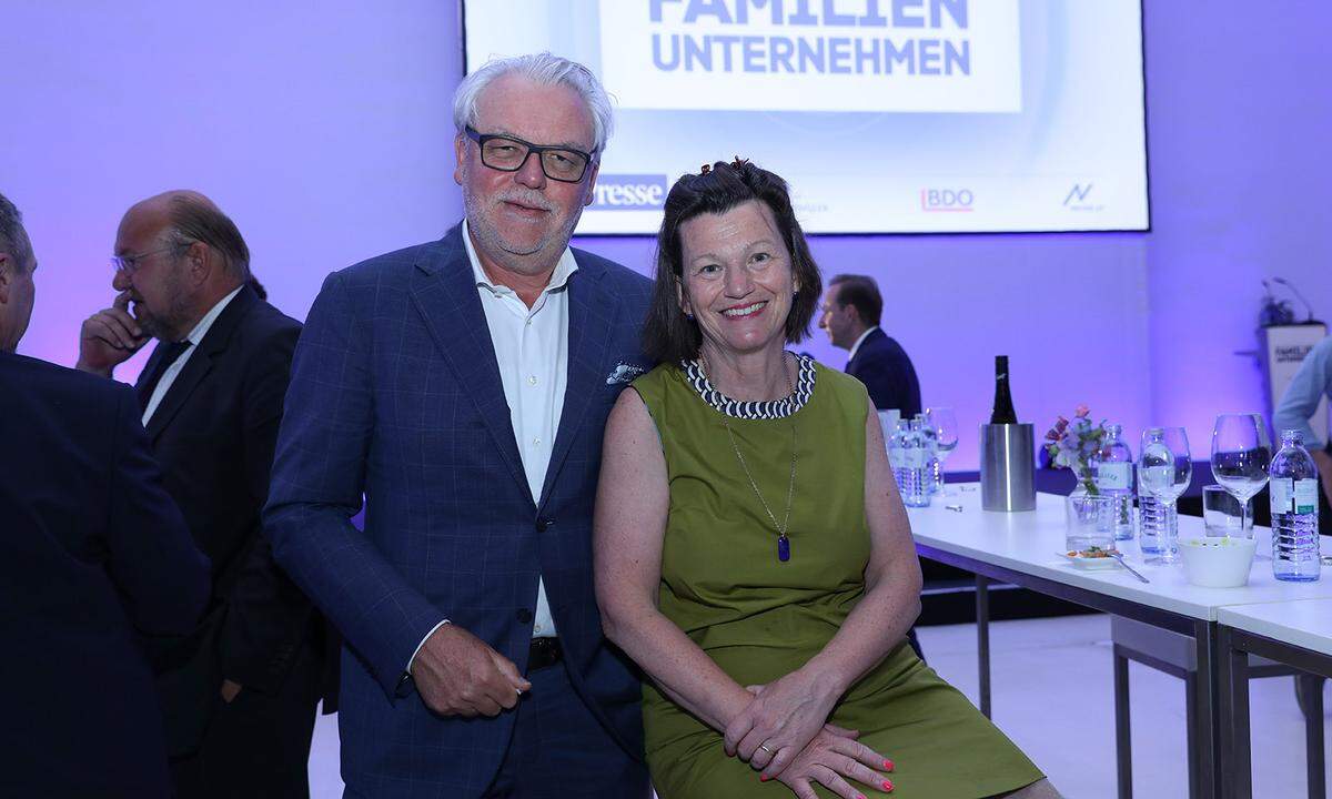 Die Securikett-Geschäftsführer Werner Horn und Marietta Ulrich-Horn.