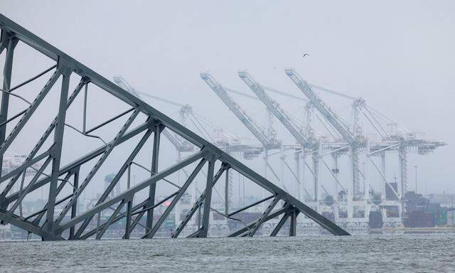 Der Hafen der US-Stadt Baltimore ist derzeit nicht erreichbar.