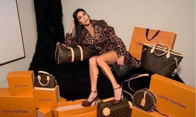 Kourtney Kardashian und Louis Vuitton.