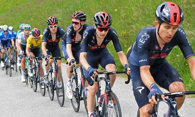 Kann Ineos das Gelbe Trikot (im Bild Richie Porte bei der Dauphiné-Generalprobe) am 18. Juli nach Paris bringen?