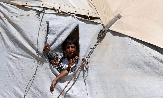 Al Zaatari Flüchtlingscamp