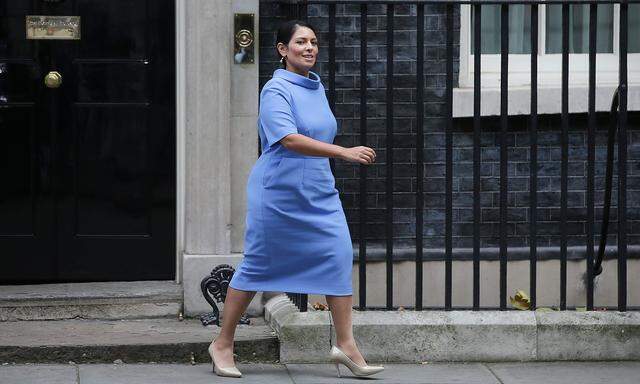 Priti Patel könnte am Mittwoch ein letztes Mal in die Downing Street beordert werden.
