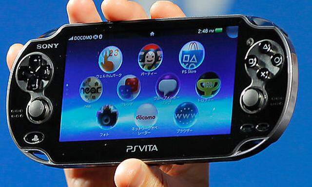 Sonys neue Konsole Playstation Vita startet in Japan