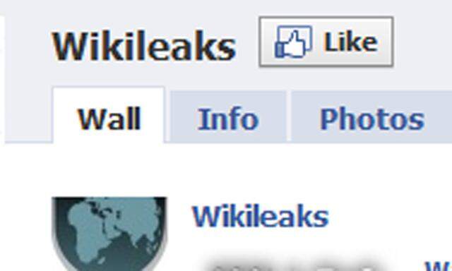 Facebook will Wikileaks noch