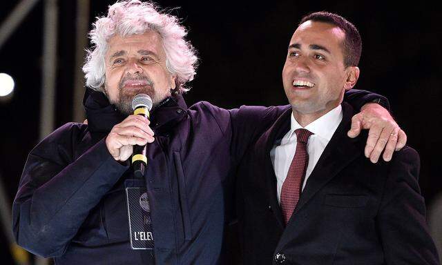 Beppe Grillo und Di Maio