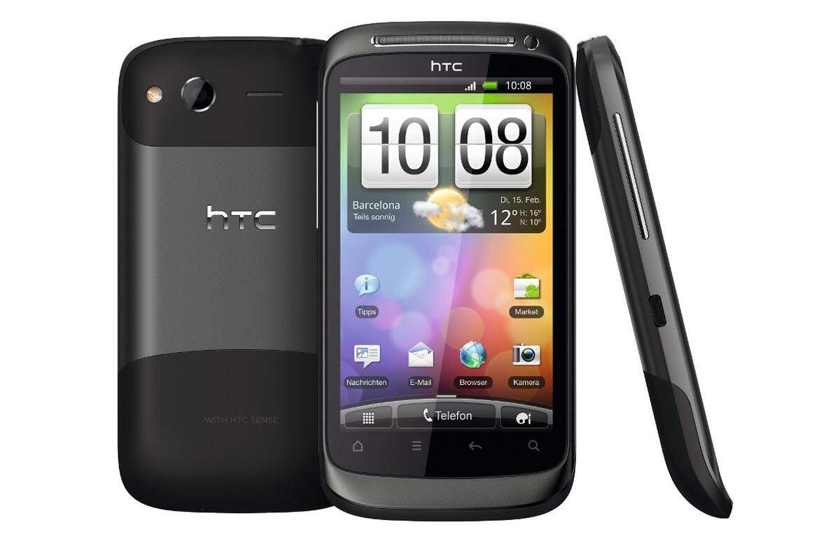 Das Desire S soll noch im März in den Handel kommen. Als Preis nennt HTC 489 Euro.