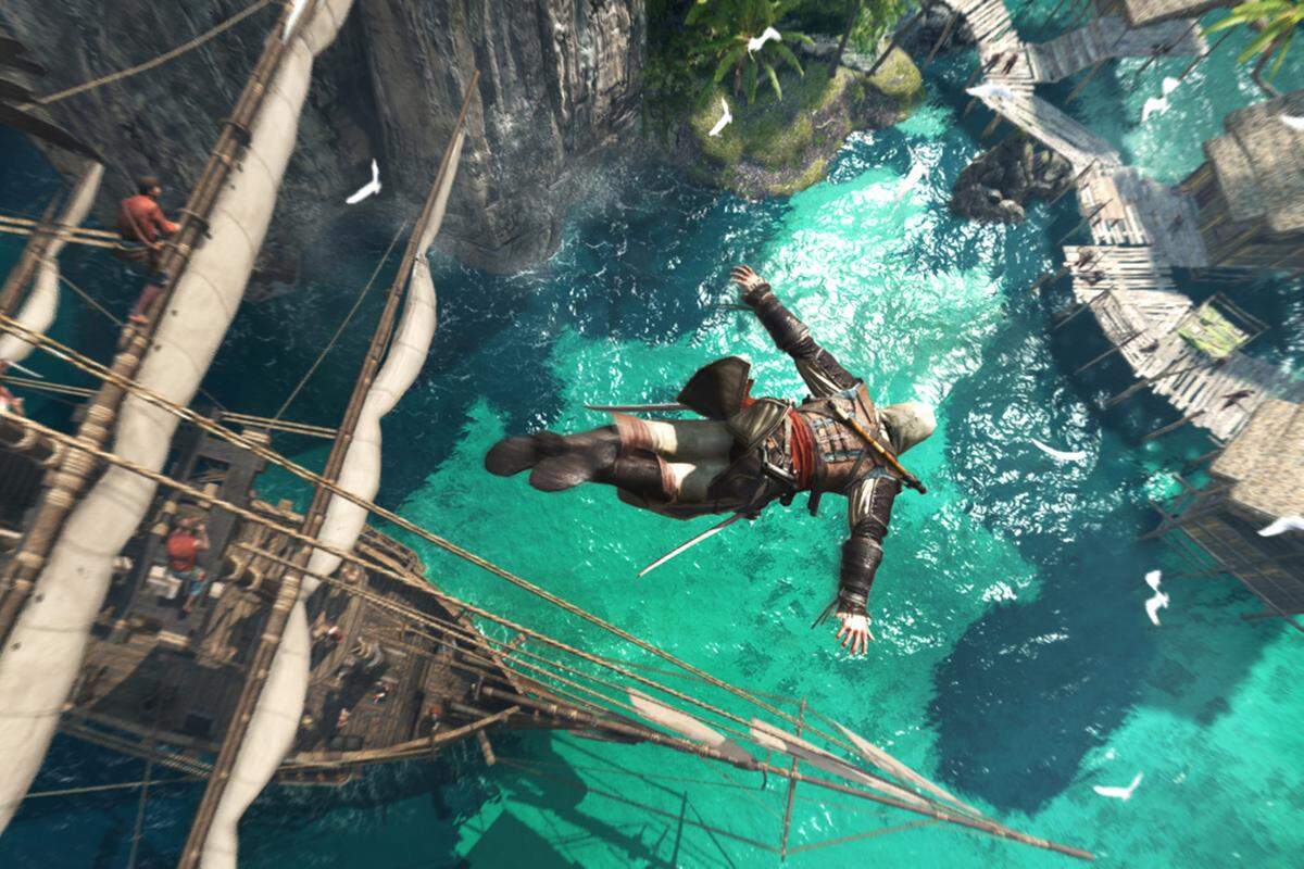 Langsam läuft sich die Serie zwar schon ein wenig tot, "Assassin's Creed" kann aber immer noch faszinieren. Diesmal geht es in die Karibik, um als Pirat Edward Kenway die Weltmeere unsicher zu machen. Für die neuen Konsolen wurde der Titel noch einmal grafisch verbessert.