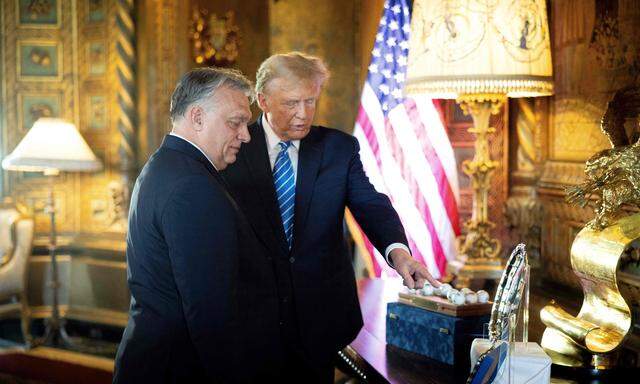 Ungarns Premier Orban war kürzlich zu Gast bei Donald Trump. US-Präsident Biden reagierte mit Kritik.