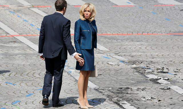 Die Rolle von Première Dame Brigitte Macron ist in Frankreich umstritten.