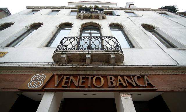 Neben der Veneto Banca wurde auch die Banca Popolare di Vicenza gestützt.
