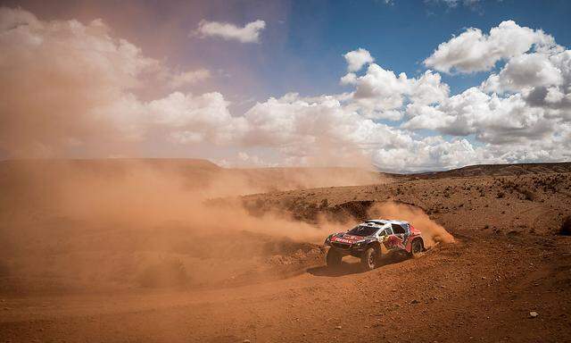 Offroad-Rennen in Bolivien.