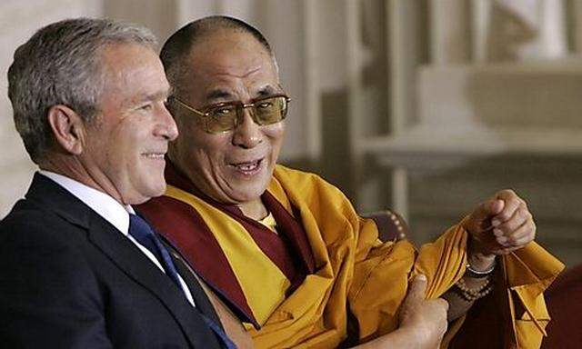 George W. Bush, Dalai Lama