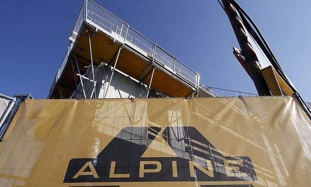 Alpine Bau angeblich in Zahlungsschwierigkeiten