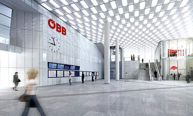 Wiener Hauptbahnhof Meter UBahn