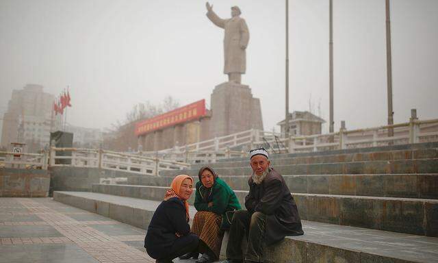 Archivbild aus Kashgar in der autonomen Region Xinjiang, wo die muslimische Volksgruppe der Uiguren mehr und mehr von China unter Druck gerät.