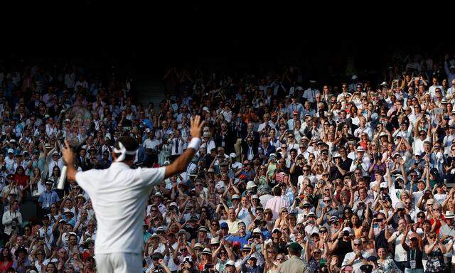 Ein Klassiker: Das Tennisturnier in Wimbledon war immer ein Publikumsmagnet.