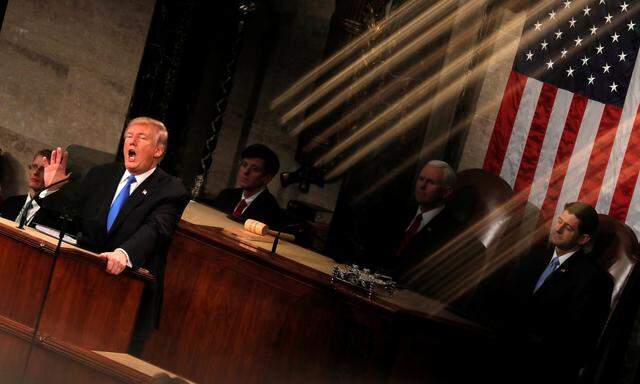U.S. President Trump delivers his State of the Union address in Washington