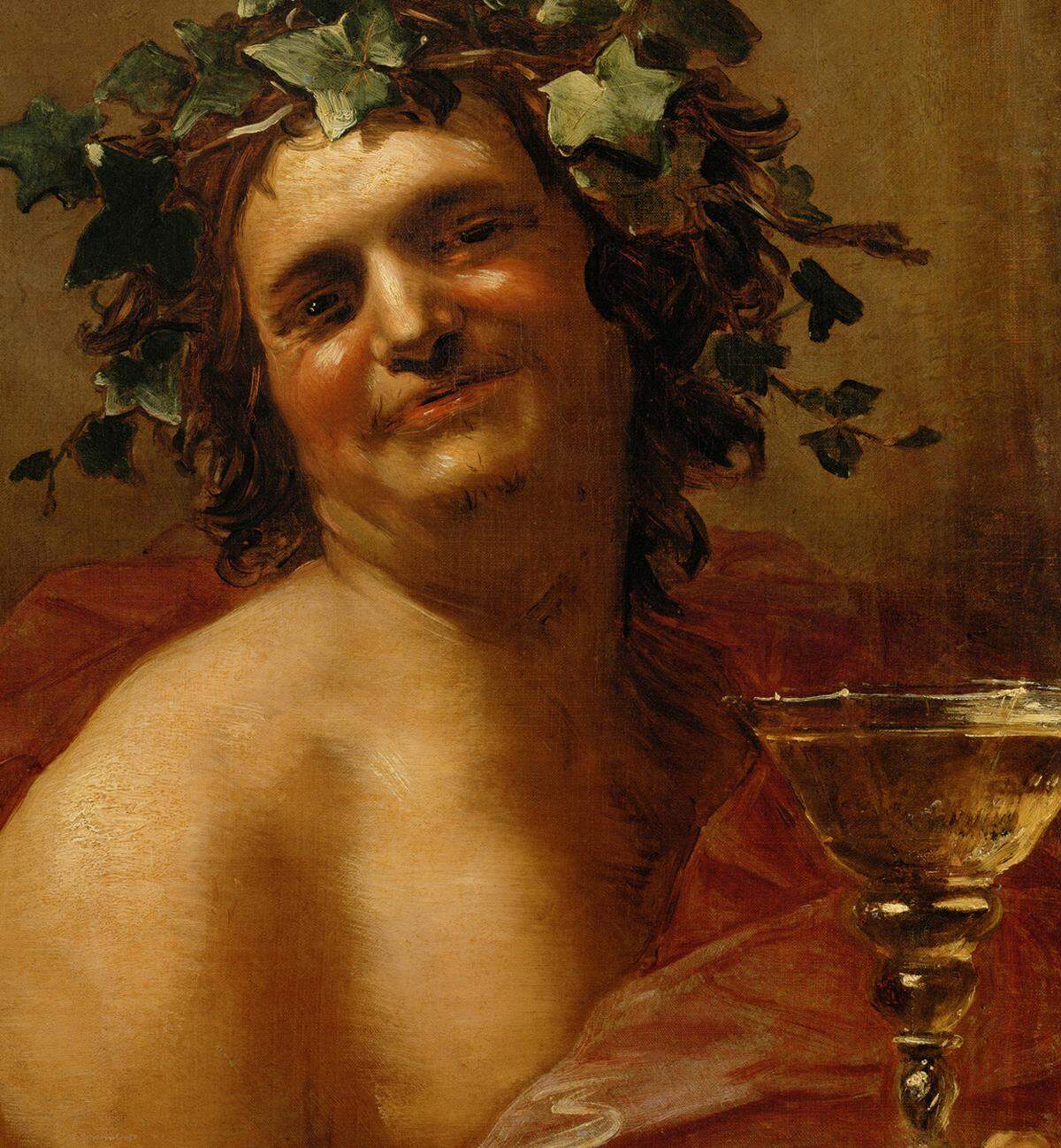 Höhepunkt der Ausstellung ist Jan van Dalens Porträt des Bacchus von 1648.