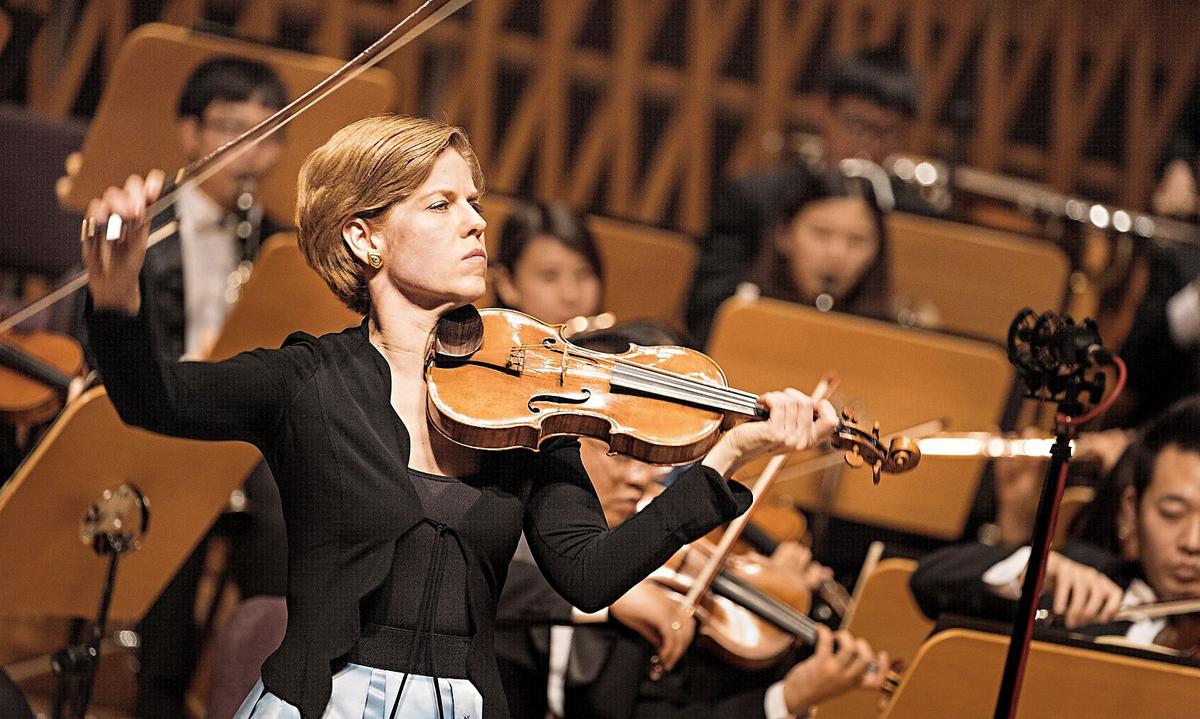 Anheben. Ungewöhnliches Instrumental-Treffen am 12. August: Isabelle Faust, . . .