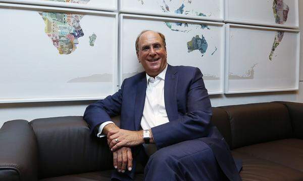 Larry Fink, Chairman and Chief Executive Officer of?áBlackRock, poses for a picture in Central. 07SEP17 SCMP / Jonathan Wong