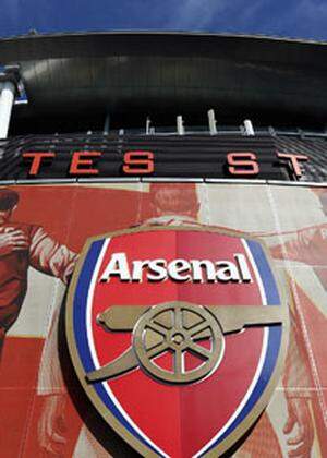 A general view shows the Emirates Stadium of soccer club Arsenal in London