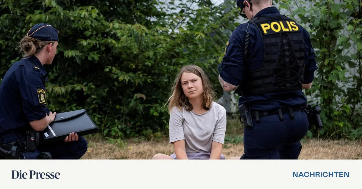 Greta Thunberg faces court for contempt of police