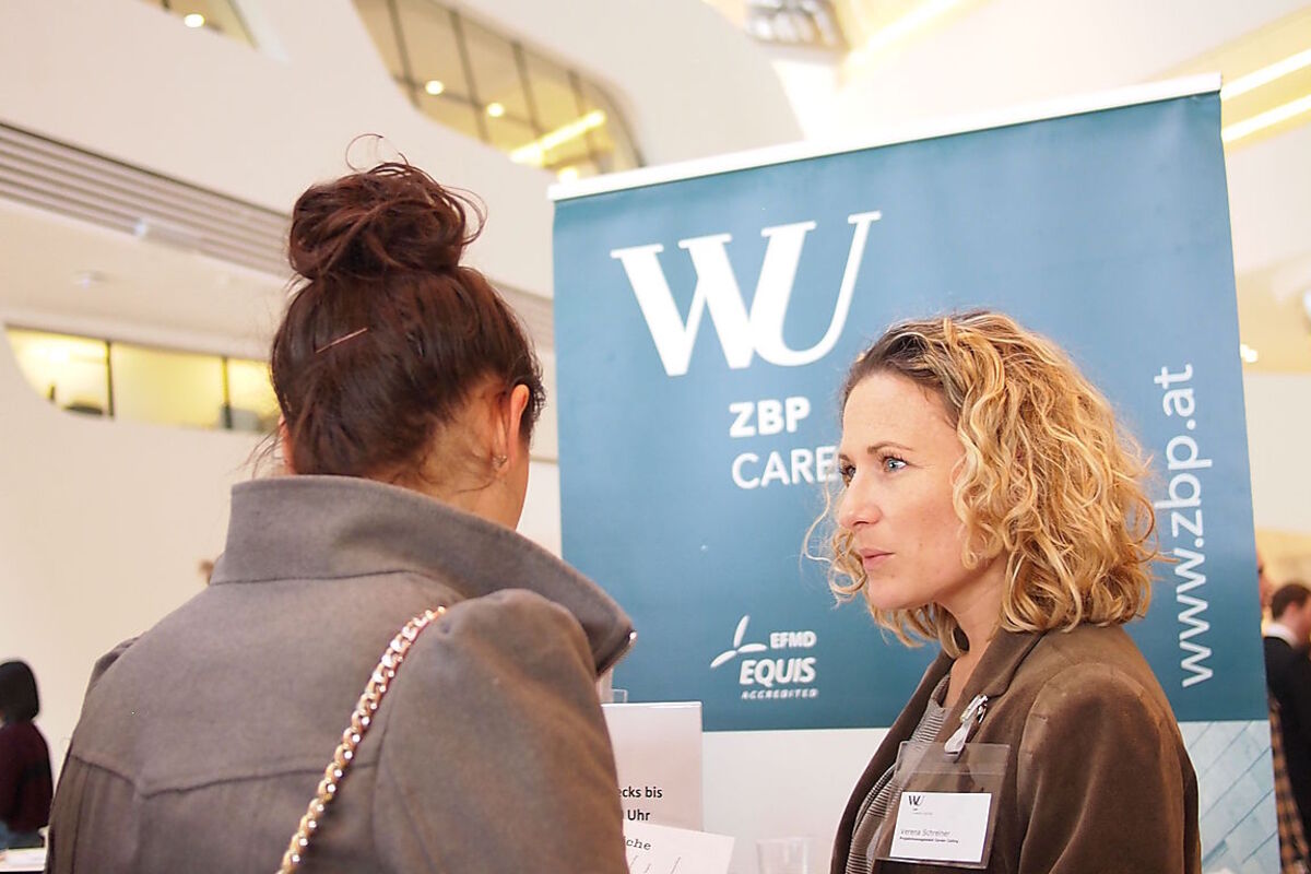 Das Event wurde vom WU ZBP Career Center veranstaltet.
