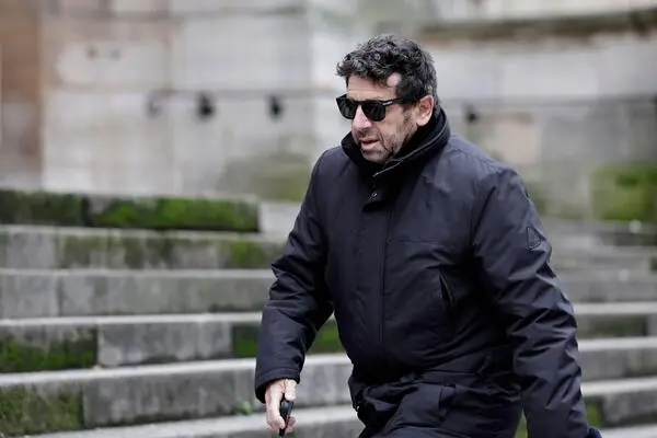 Patrick Bruel in December 2024. 