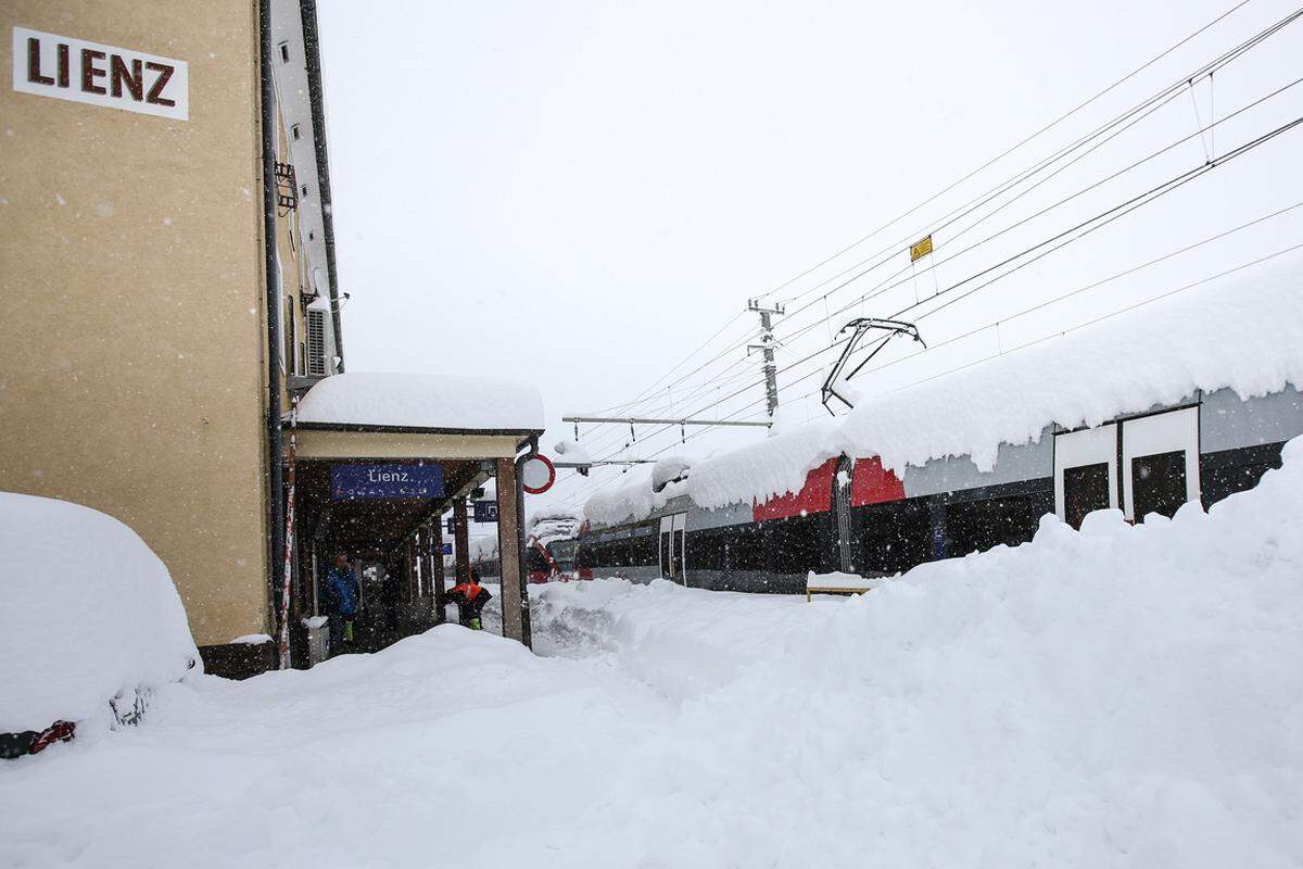 Bahnhof in Lienz.