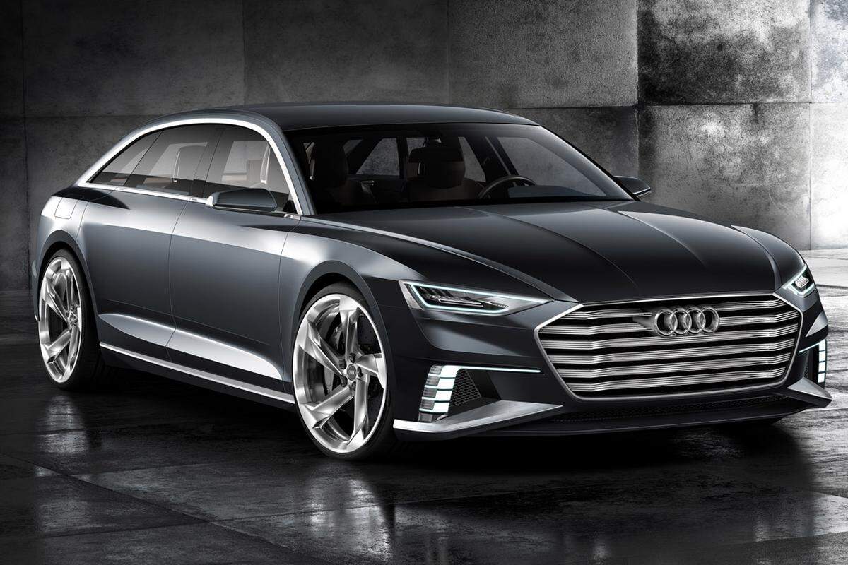 Zudem arbeitet Audi intensiv an einem Tesla-Beater, einer Luxus-Limo nach Vorbild des gefeierten Model S – die Studie A9 Prologue steht dafür schon Modell.