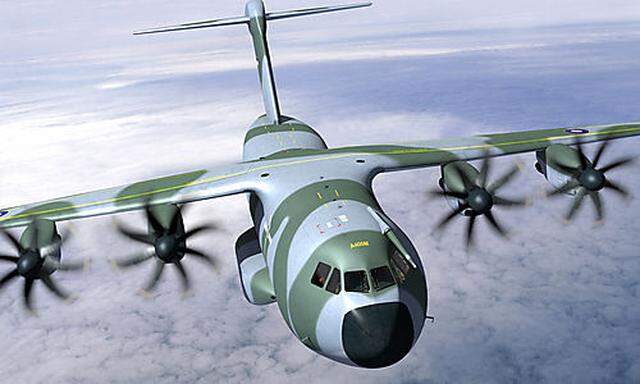 ** FILE ** A computer generated image made available by Airbus, Oct. 6, 2006, showing its planned mil