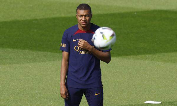 Kylian Mbappe wurde aus dem Kader gestrichen