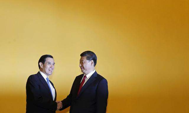 Xi Jinping und Ma Ying-jeou